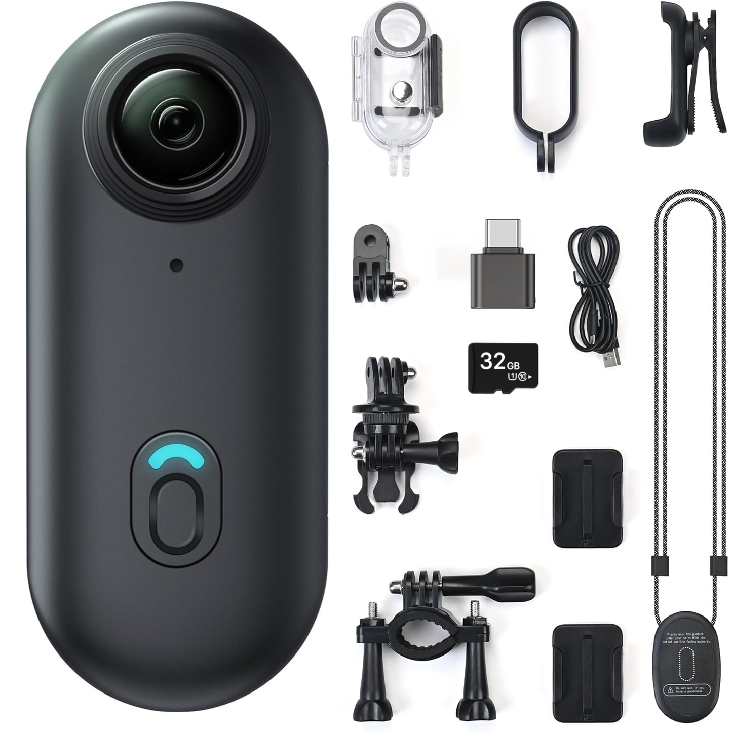 Cámara POV BodyCam 1080 con Accesorios Creavox®