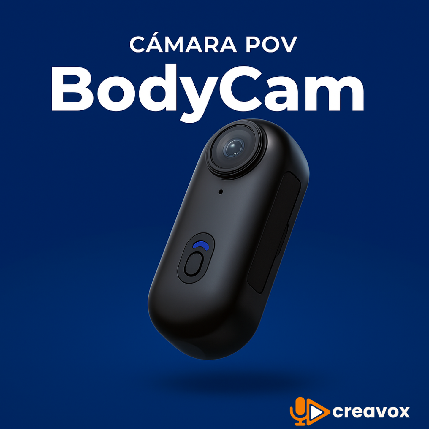 Cámara POV BodyCam 1080 con Accesorios Creavox®