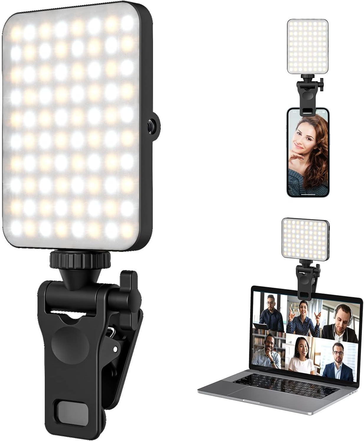 Luz LED con Clip para Celular