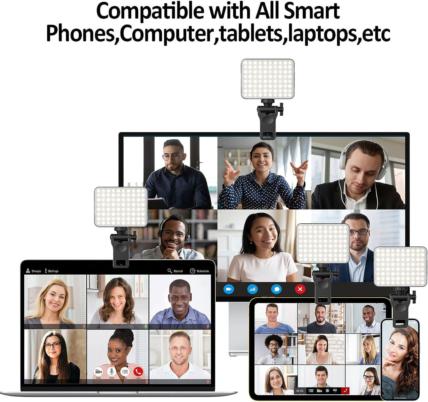 Luz LED con Clip para Celular