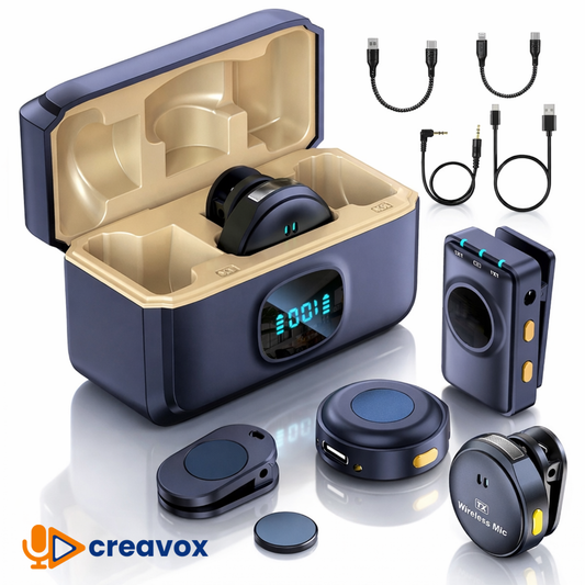 Kit 2 Micrófonos Solaperos Profesional Iman C8